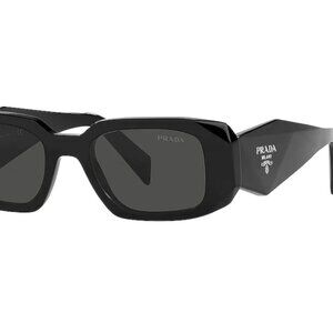 Prada Sculto Reo Irregular Rounded Sunglasses